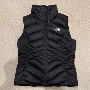 The North Face Black Down Insulated Vest